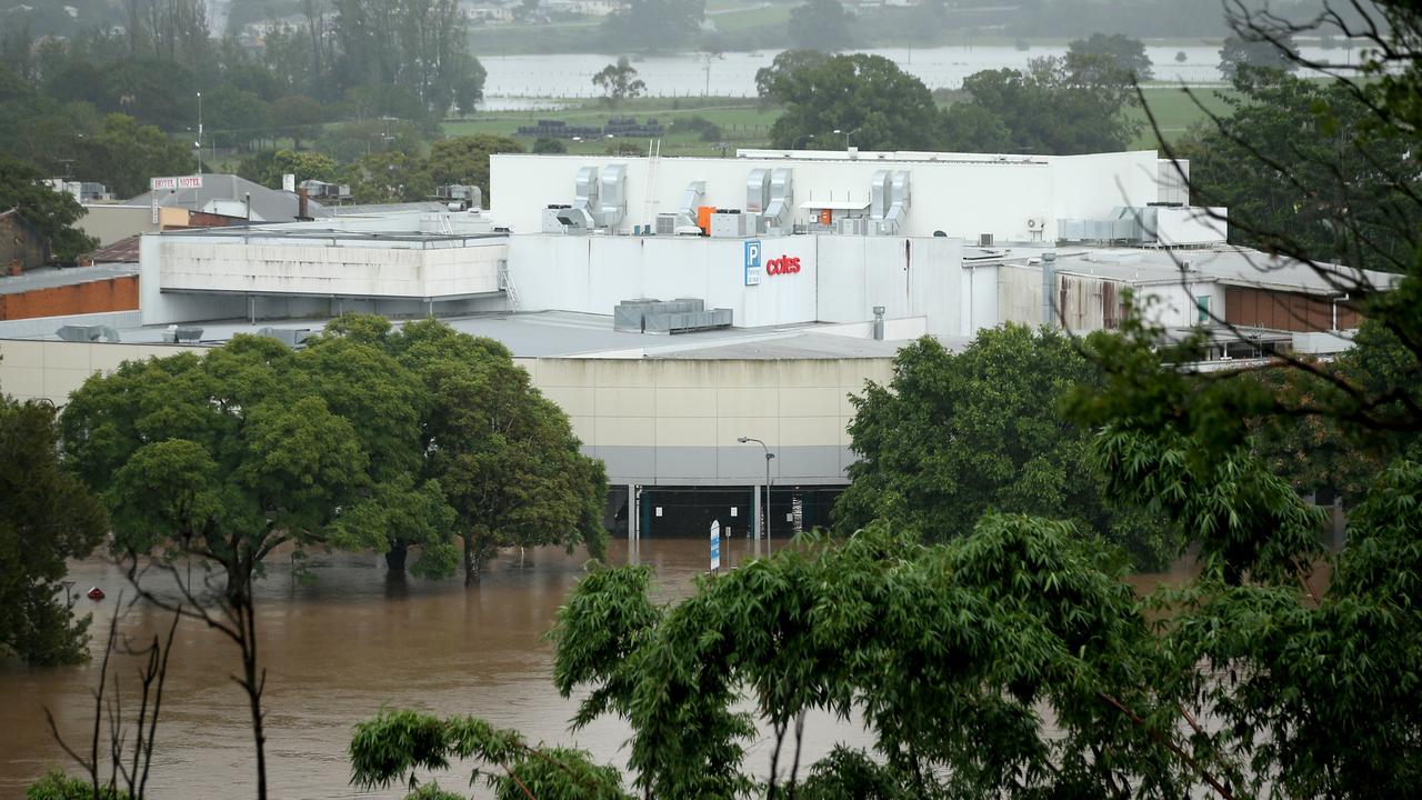 Heavy rain continues to batter the NSW mid north coast causing major flooding. Kempsey . Nathan Edwards