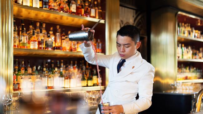 Atlas, ranked fourth on the World’s 50 Best Bars list. Picture: Paris Chia/STB