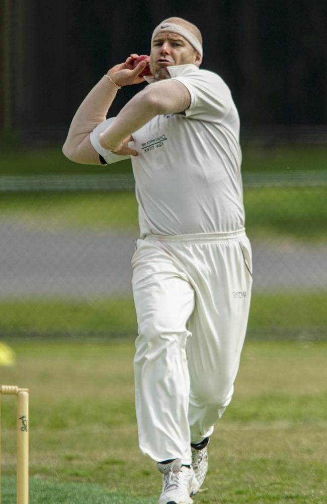 Jayde Herrick on the hard wickets in the MPCA.