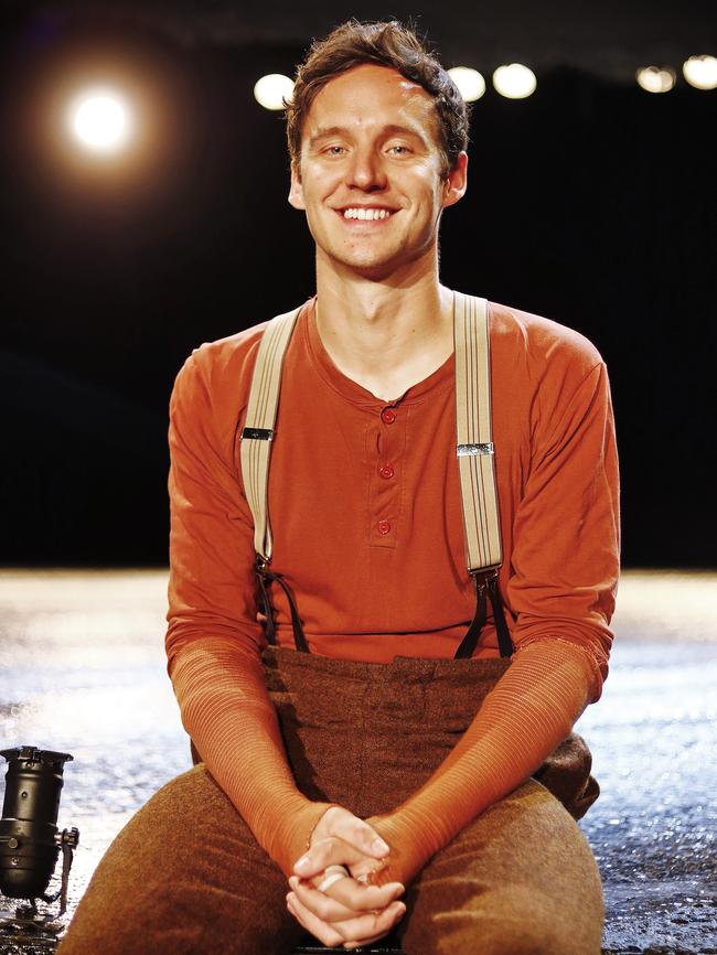 Puppeteer Lewis Howard. Picture: Sam Ruttyn