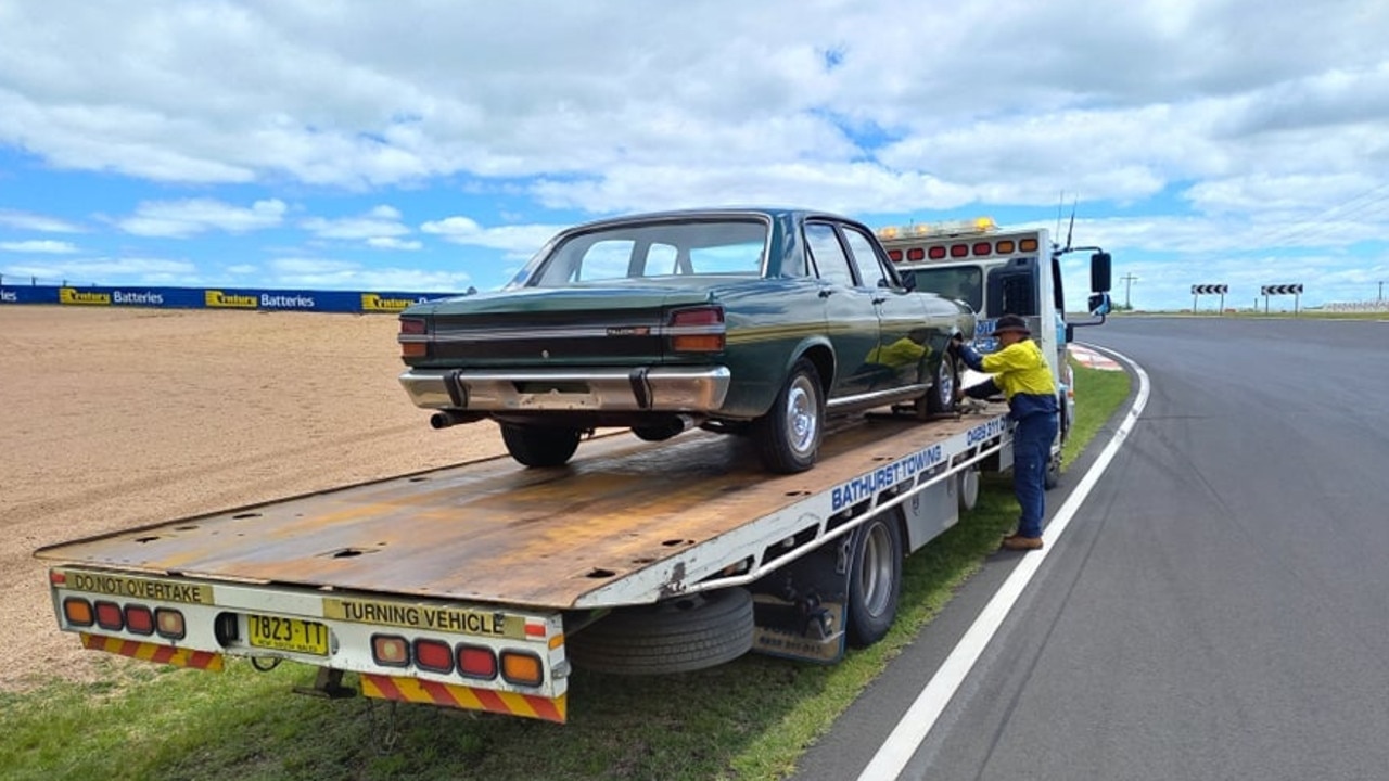 The Ford was impounded for three moths. Picture: Traffic and Highway Patrol Command – NSW Police Force