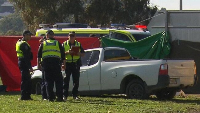 A Milang man has died in a crash in Mt Barker near the freeway on-ramp. Picture: 7NEWS