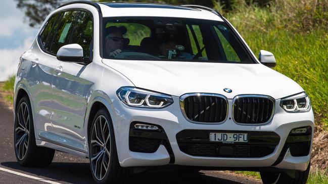 2020 BMW X3 30e plug-in hybrid.