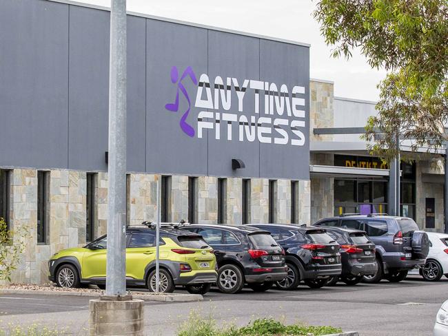 Anytime Fitness in Point Cook.  Several carsstolen from the carpark near the gym over the weekend.It seems thieves are getting inside the secure gyms and swiping keysin lockers before stealing cars. Picture: Tim Carrafa