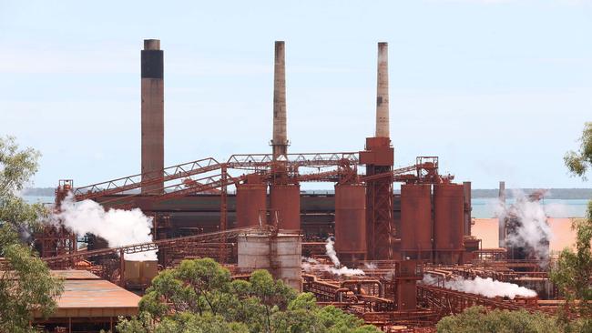 Alumina refinery, the Division of Flynn. Picture: Liam Kidston