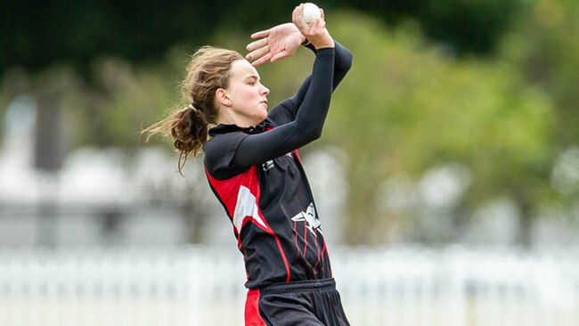 Essendon Maribyrnong Park captain Makinley Blows. Picture: Arj Giese