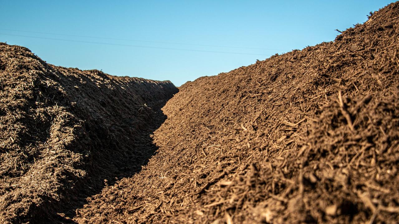 FOGO processors would break the waste down into products such as bags of compost and mulch and sell it in bags. Picture: Green Solutions Wide Bay.