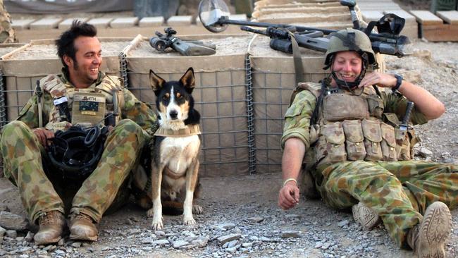 Darren Smith, bomb detection dog Herbie and Jacob Moerland were killed in the Oruzgan province of Afghanistan in 2010 by a roadside bomb.