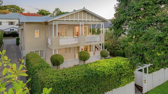 ASCOT: Located in one of Ascot’s most sought-after enclaves, this five-bedroom Queenslander was listed for offers over $2.4 millions, and sold for $2.53 million.