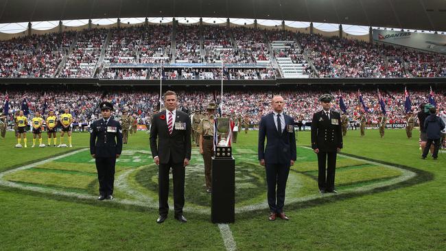 The ANZAC DAY game carries so much significance. (Phil Hillyard)