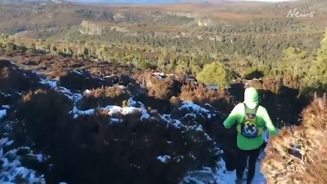 Toughest blokes in Tassie run Overland track