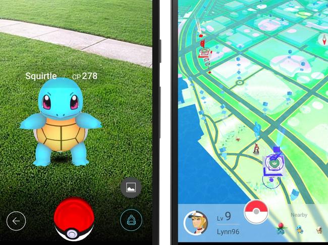Pokemon fans crazy for real-world app