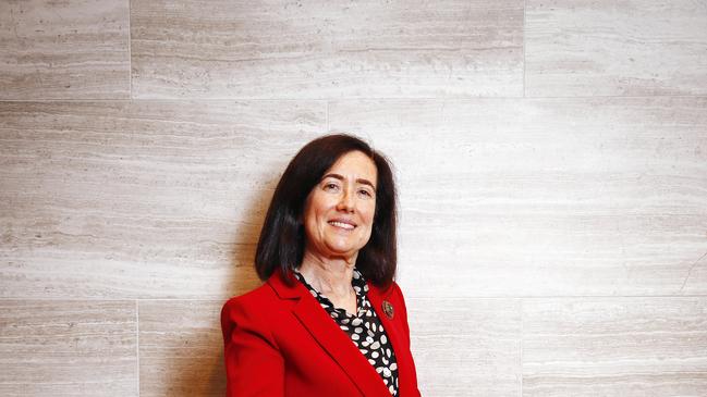 ACCC chair Gina Cass-Gottlieb pictured at her offices in Sydney. Picture: Sam Ruttyn