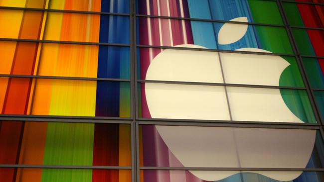 In net terms, Apple has gained around $986bn this year. Picture: AFP