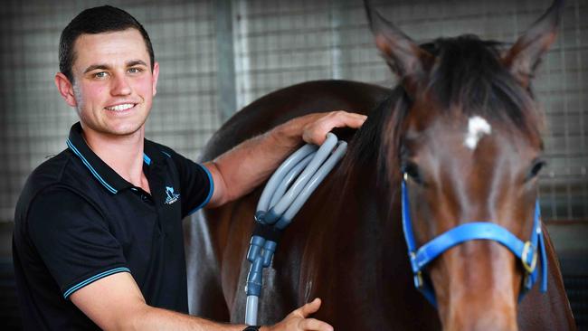 George Carpenter, who is the owner and founder of Sunshine Coast Pulse Therapy. Picture: Patrick Woods.