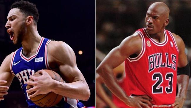 Be Like Ben? The NBL boss believes Aussie Ben Simmons can be better than Michael Jordan.