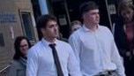 Conor Thurgood, Mitchel Barnes, Jamie Ward, and Francesco Tine, are all charged with various degrees of assault. Picture: Tom McGann