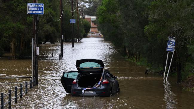 Woronora during a 2022 flood. Picture: NCA NewsWire/James Gourley