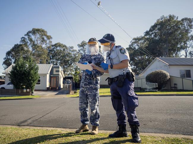 Partners on patrol as ADF allies with police