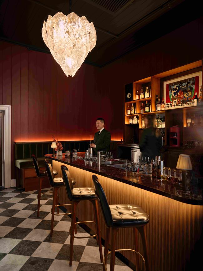 The Collective also has the Tailor Room, a themed cocktail bar. Picture: Steven Woodburn