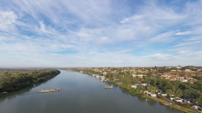 The River Murray at Mannum, roughly 60 kilometres from Adelaide. Picture: File