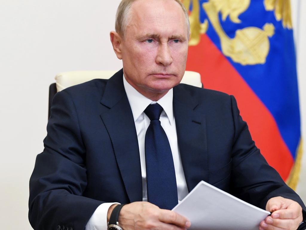 Russian President Vladimir Putin will press ahead with lifting the lockdown. Picture: by Alexey NIKOLSKY / SPUTNIK / AFP.