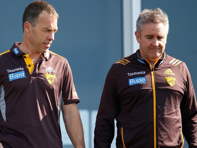 Alastair Clarkson and Chris Fagan were central to the probe.