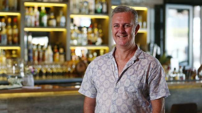 Ochre Modern Australian Dining restaurant owner Craig Squire said check-ins were pointless and has used a family contact to import rapid antigen tests from Singapore. Picture: Brendan Radke