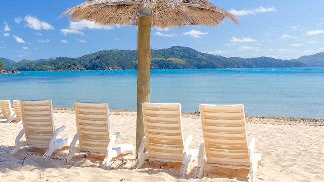 Catseye beach on Hamilton Island, the Whitsundays, Queensland, Australia.