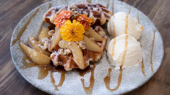 Breakfast at Basil and Vine cafe, Burpengary. Picture: Dominika Lis.