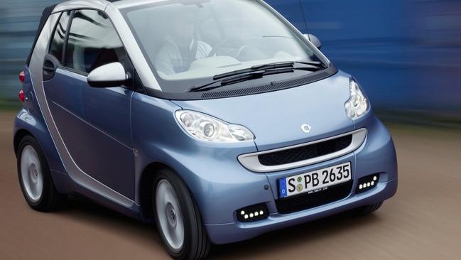 Cult following ... more than 4400 Smart cars have been sold in Australia in the 12 years since 2003.