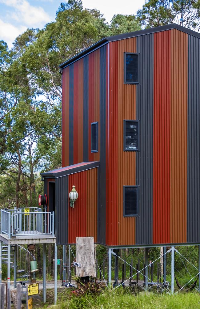 A Gold Coast hinterland property that is rented out for holiday accommodation. Picture: Nigel Hallett