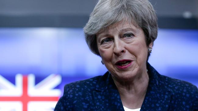 British Prime Minister Theresa May. Picture: AFP
