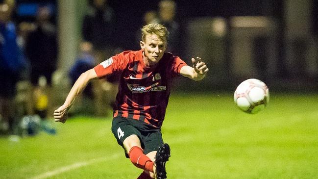 Burleigh Heads Gold Coast Premier League football (soccer) player Matt Noble. Picture: East End Digital