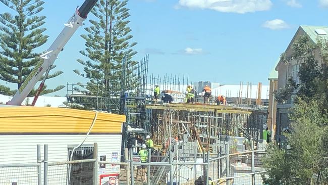 Constructions works for Whiddon’s Redhead aged care expansion.