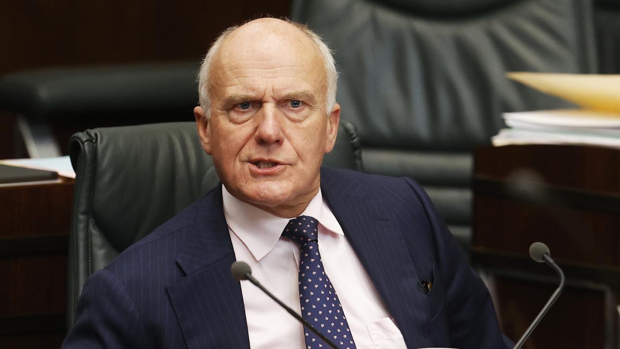 Minister Eric Abetz. Picture: Nikki Davis-Jones