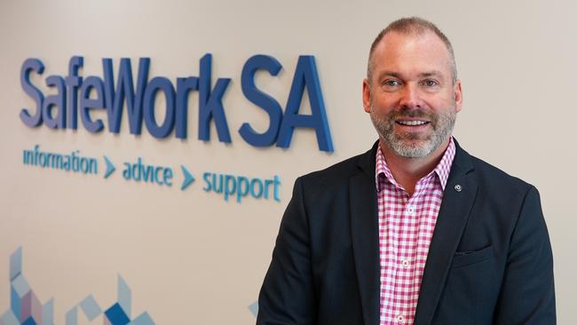 SafeWork SA Executive Director Glenn Farrell raised concerns about the spate of injuries. Picture: SafeWork SA