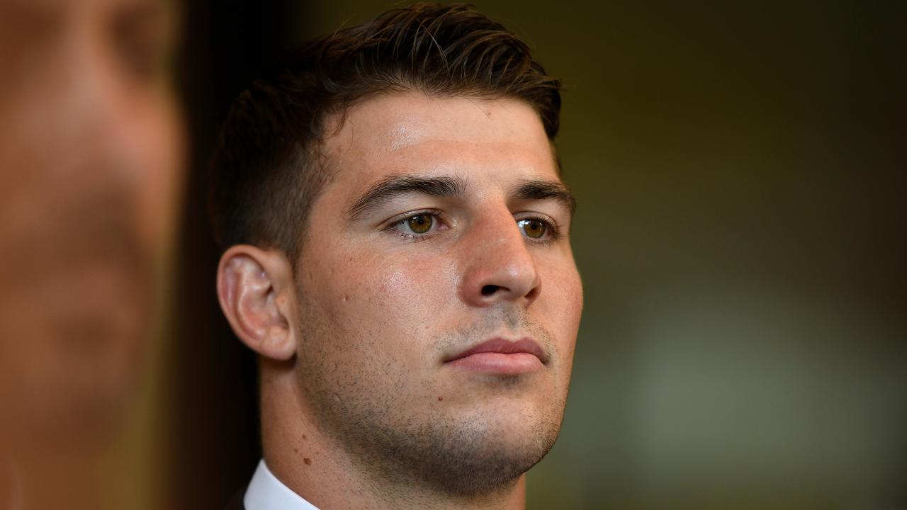 NRL player Curtis Scott will face a hearing in September.