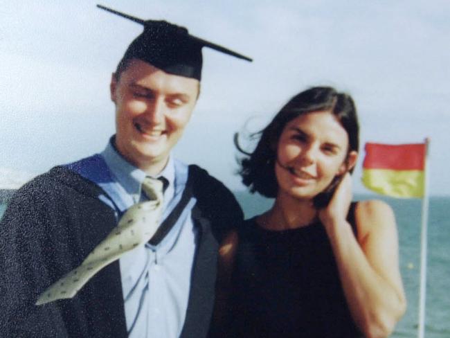 Peter Falconio with his girlfriend Joanne Lees.