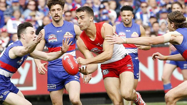 Richards was good enough to play in Sydney’s Grand Final team. Picture: David Caird