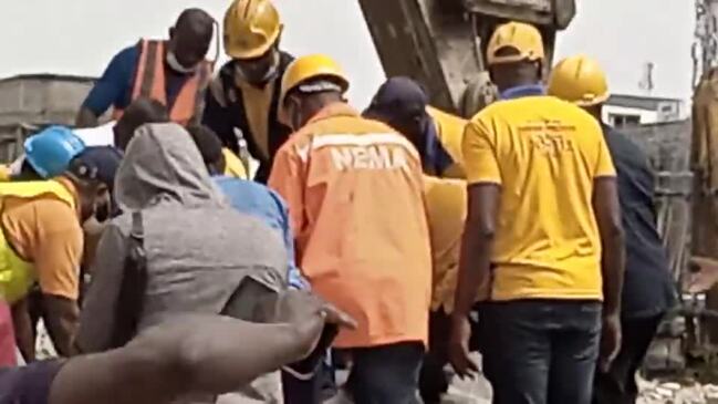 Nine Survivors Rescued From Site Of Deadly Building Collapse In Lagos ...