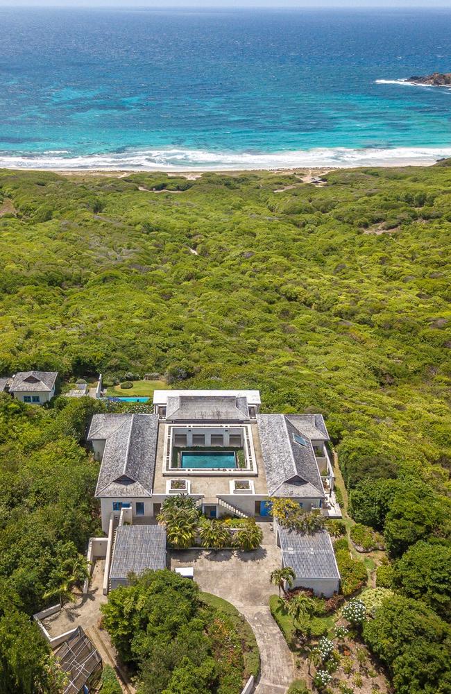 Clearly Mustique it’s somewhere where the family can let their hair down. Picture: https://www.mustique-island.com/villa/indigo/