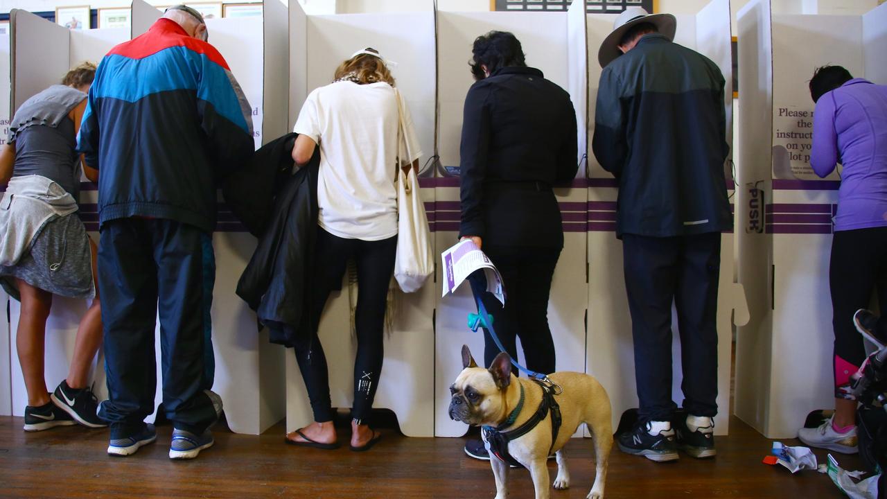 Australians will vast their vote in the Voice referendum on Saturday, October 14. Picture: David Gray/Bloomberg via Getty Images