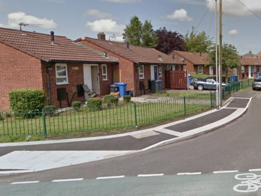 The attack took place on Bardsley Ave in Warrington, England. Picture: Google Maps