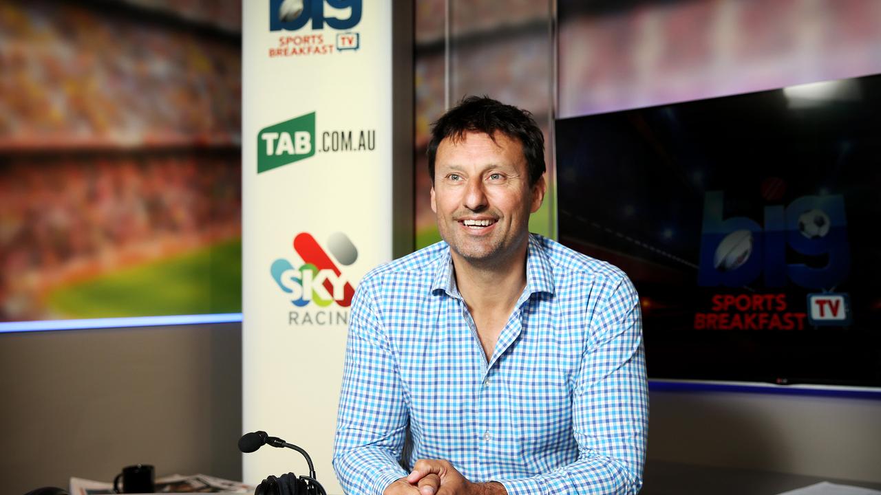  Laurie Daley at the Big Sports Breakfast Studio. Picture: Tim Hunter.