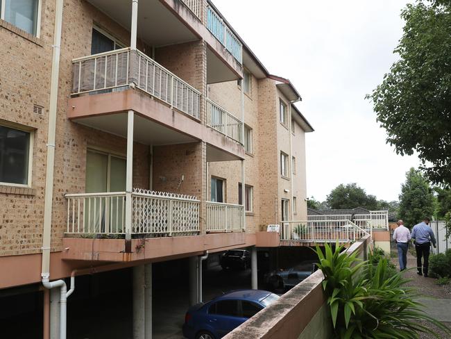 The Levitt St housing commission units at Wyong where Ms Taitoko was held against her will. Picture: John Grainger