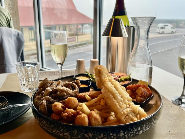 Delicious seafood at Hursey Seafoods restaurant. Picture: Philip Young