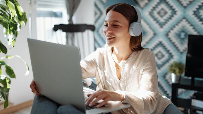 The best way to keep in touch with friends and family is through video calls. Picture: Supplied
