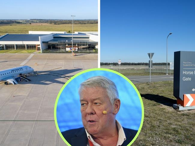 Wagner Corporation chairman John Wagner said the company was committed to building an animal quarantine facility at Toowoomba Wellcamp Airport, like the existing centre next to Melbourne Airport.