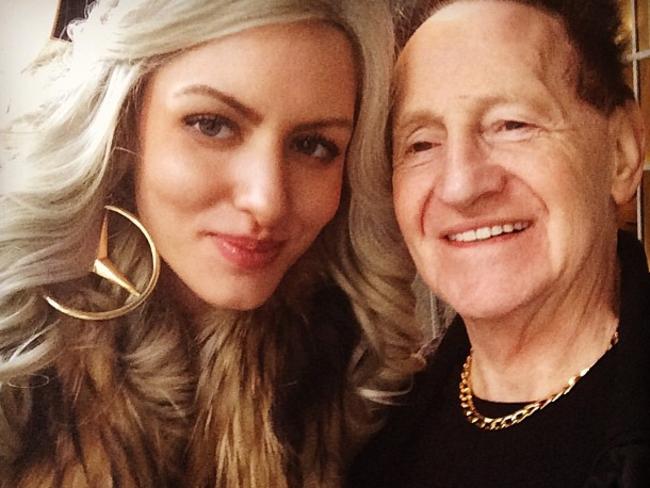 Meet Brynne 2.0: Geoffrey Edelsten moves on from ex-wife with 24-year-old New York model Gabi Grecko. Picture: Pinterest